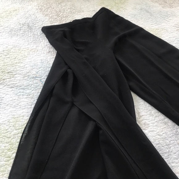 Black palazzo pants by JS Collections - Picture 5 of 5